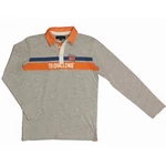 Szürke narancs galléros póló (152)