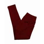 Bordó zsebes sportleg (M)