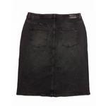 Fekete elasztikus farmerszoknya (46)