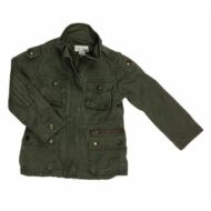 Katonazöld zsebes kabát (104)