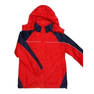 Piros-kék átmeneti kabát (152)