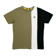 Zöld-fekete-fehér póló (152)