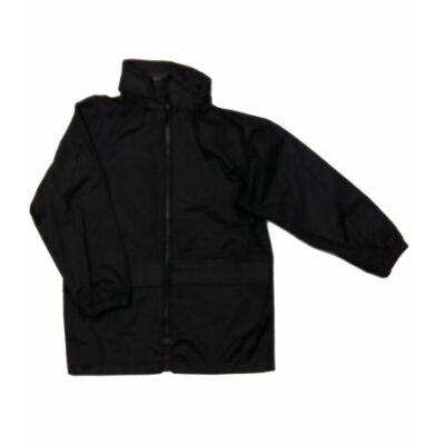 Fekete átmeneti kabát (140)
