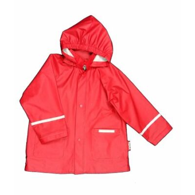 Piros eső/átmeneti kabát (98)