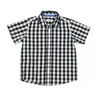 Fekete-fehér kockás ing (110)