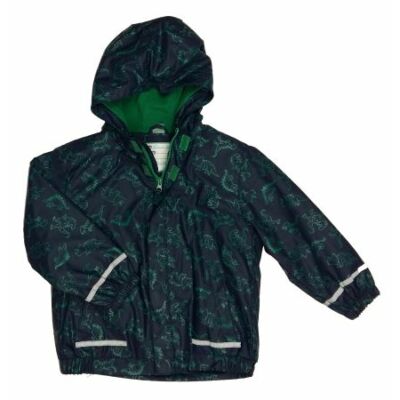 Kék-zöld dínós átmeneti kabát (122)
