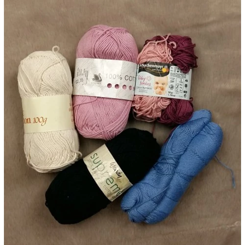 Tiszta pamut fonalcsomag (380gr)