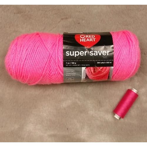 Red Heart pink akril fonal (198gr)