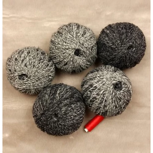 Szürke színátmenetes gyapjús fonal (830gr)