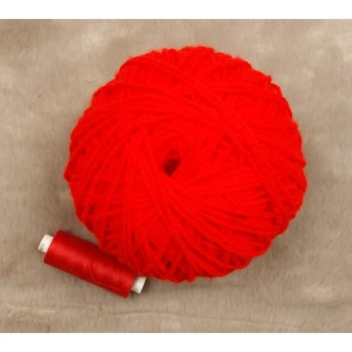 Piros akril fonal (100gr)