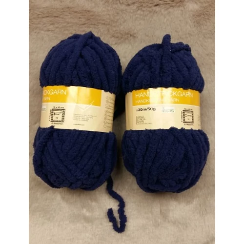 Kék plüssfonal (100gr)