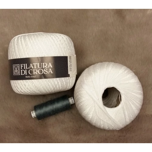 Filatura Di Crosa Perlé 12/3=8 mercerizált pamut fonal (200gr)