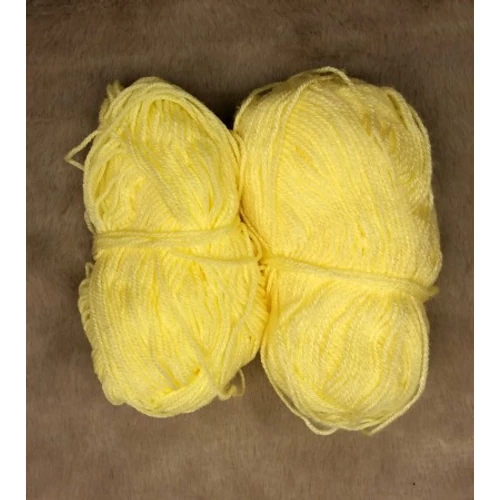 Sárga akril fonal (100gr)