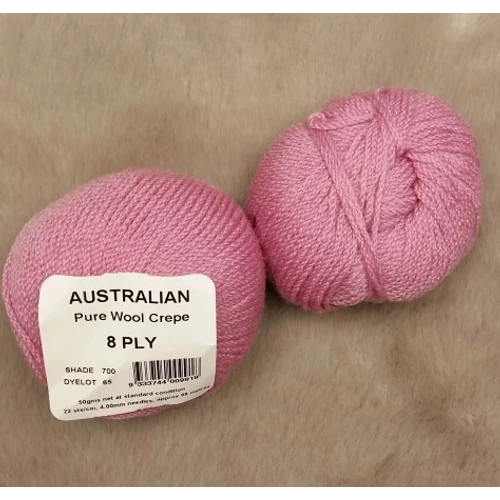Australian Pure Wool Crepe gyapjú fonal (90gr)