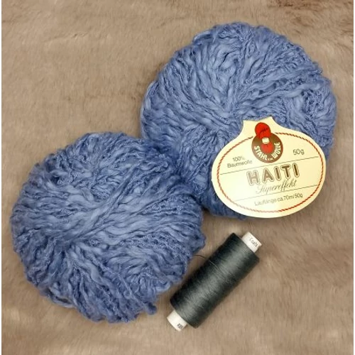 Stahl Wolle Haiti Supereffekt pamut fonal (100gr)