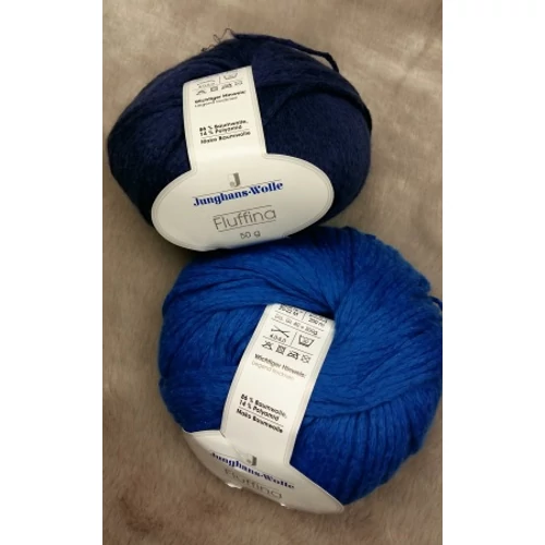 Junghans-Wolle Fluffina mako pamut-polyamid fonal (100gr)
