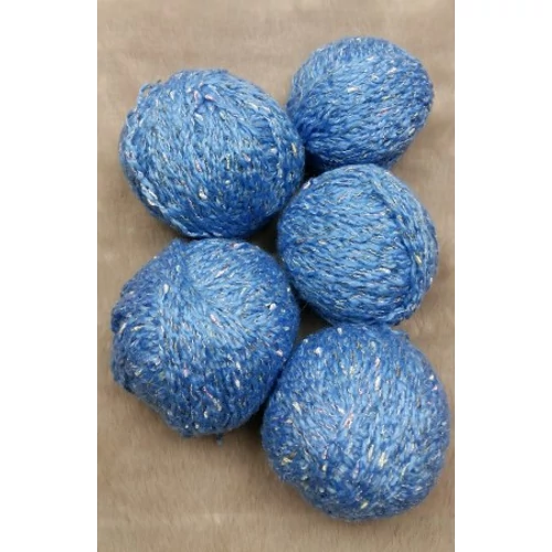 Kék buklé fonal (330gr)