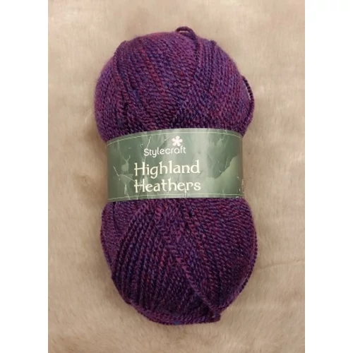 Stylecraft Highland heathers prémium akrilfonal (100gr)