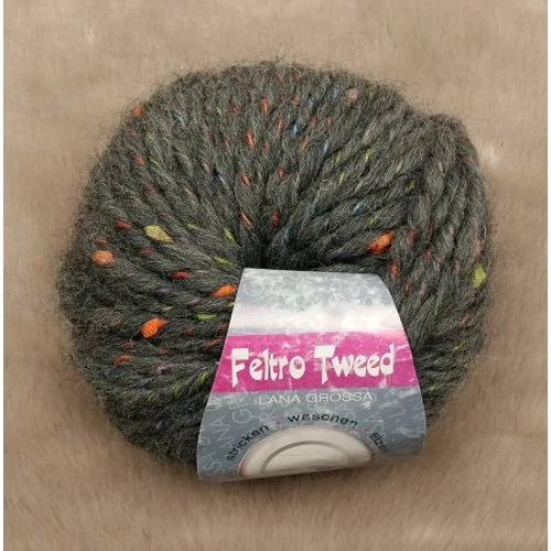 Lana Grossa Feltro Tweed gyapjú-polyamid fonal (50gr)
