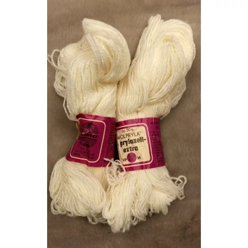 Fehér akril fonal (100gr)