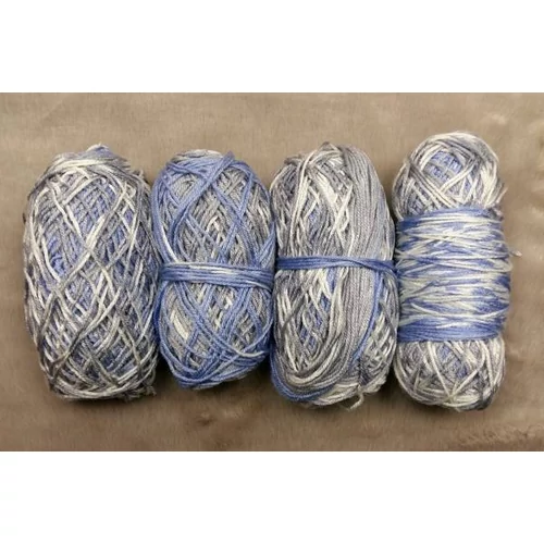 Színátmenetes pamut-akril fonal (300gr)