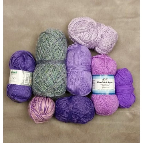 Lila színvilágú fonalcsomag (400gr)