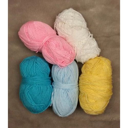 Akril vastagabb fonal (350gr)