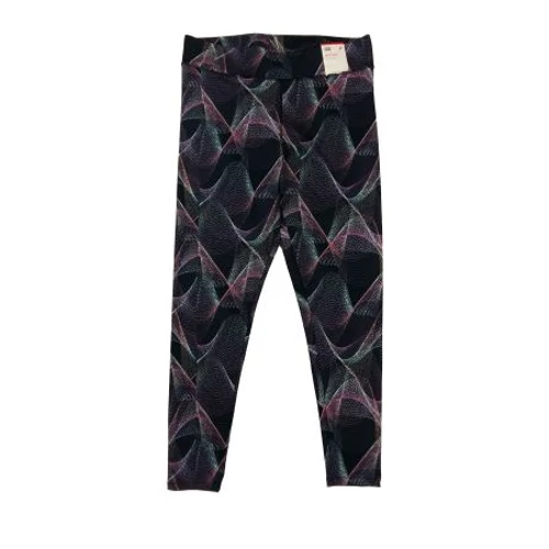 Hullám mintás fekete sportleg (XL)