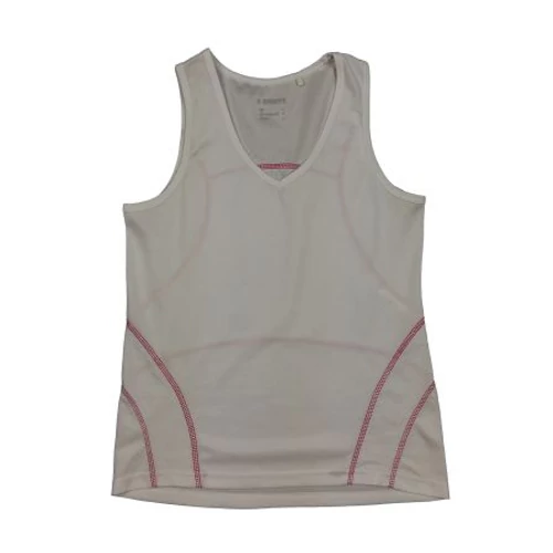 Fehér ciklámen varrásos sporttop (S)
