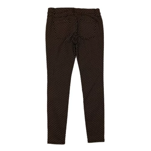 Barna mintás elasztikus nadrág (44)