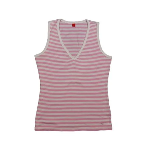 Pink csíkos top (M)