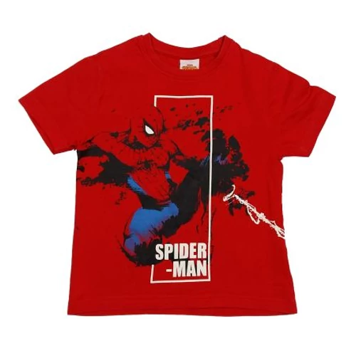 Piros Spider man póló (104)