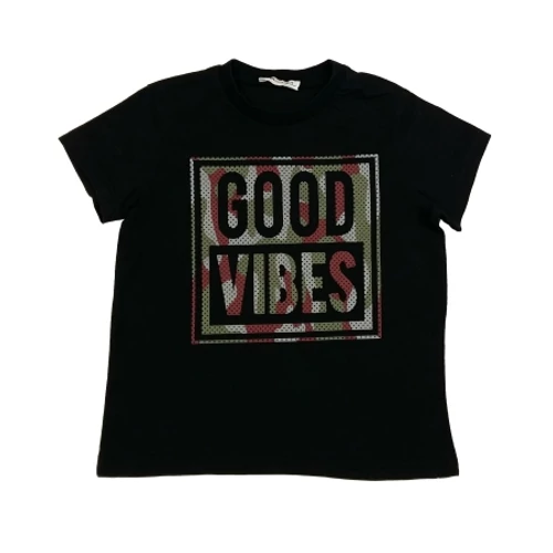 Fekete Good Vibes póló (104)