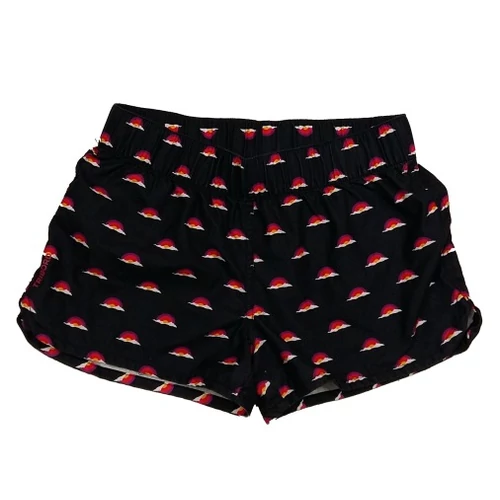 fekete mintás short (152)