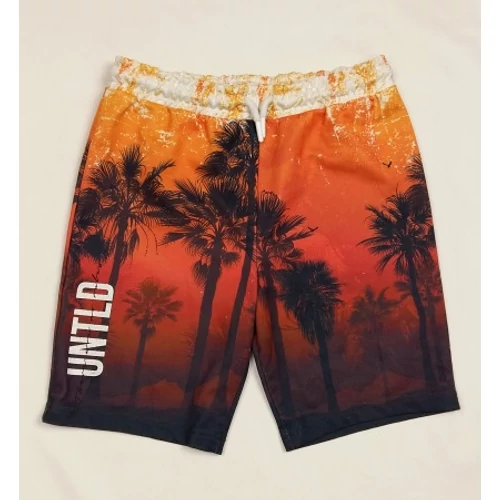Narancs pálmafás short (140)
