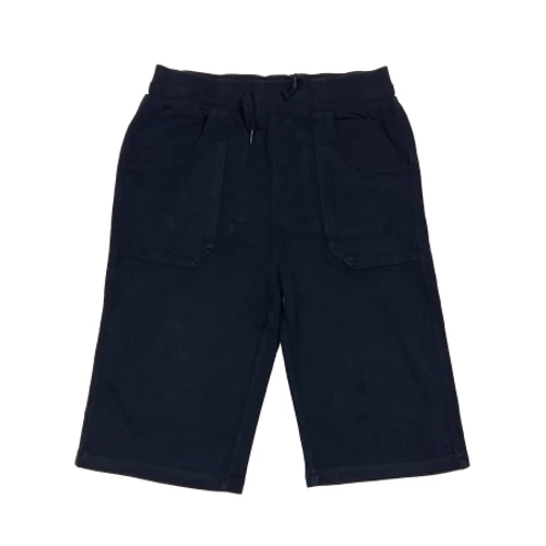 Sötétkék zsebes short (140)