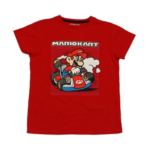 Piros Mariokart póló (152)