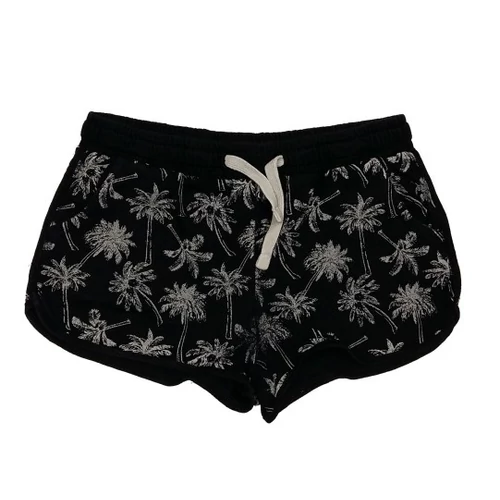 Fekete pálmafás short (152)