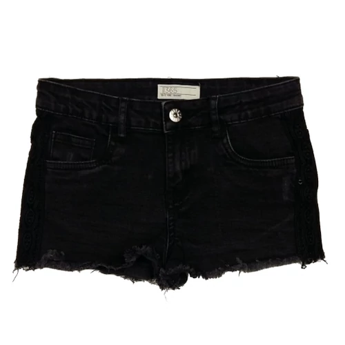 fekete csipkés farmershort (146)