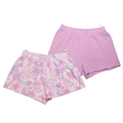 Lila zebrás short szett (158)