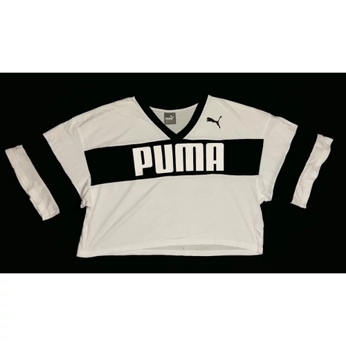 Fekete-fehér Puma oversize póló (40)