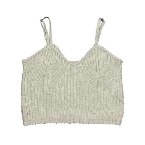Szürke kötött top (XS)