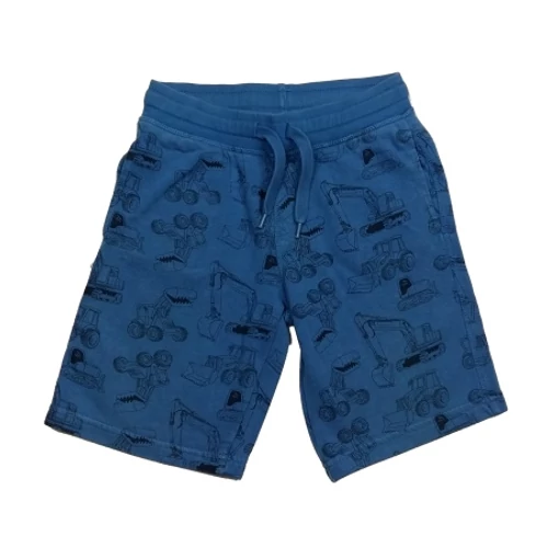 Kék munkagépes short (134)