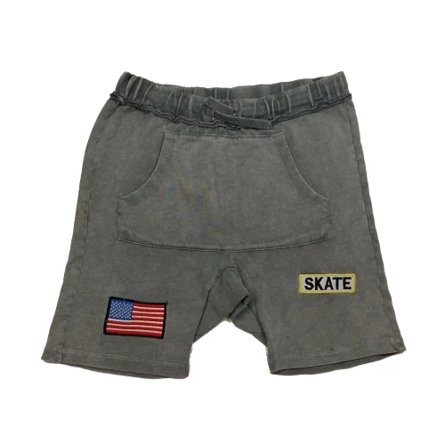 Szürke Skate short (128)