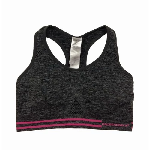 Szürke-pink sporttop (S)