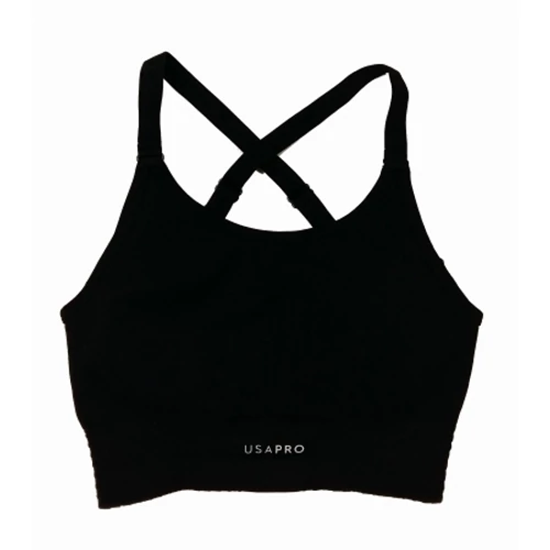 Fekete USAPro sporttop (S)