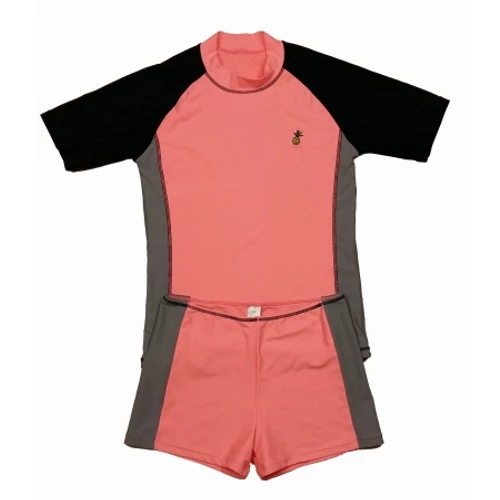 Pink-szürke-fekete sportegyüttes (S)