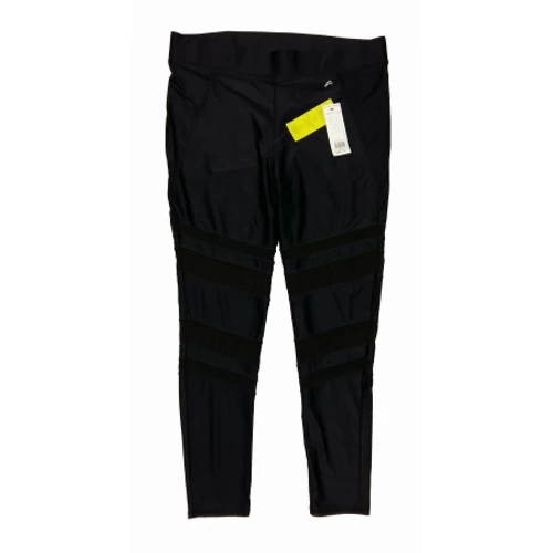 Fekete hálóbetétes sportleg (XL)