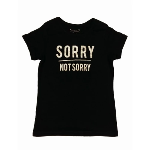 Fekete Sorry póló (146)