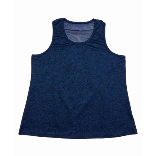 Kék-fekete cirmos sportpóló (2XL)